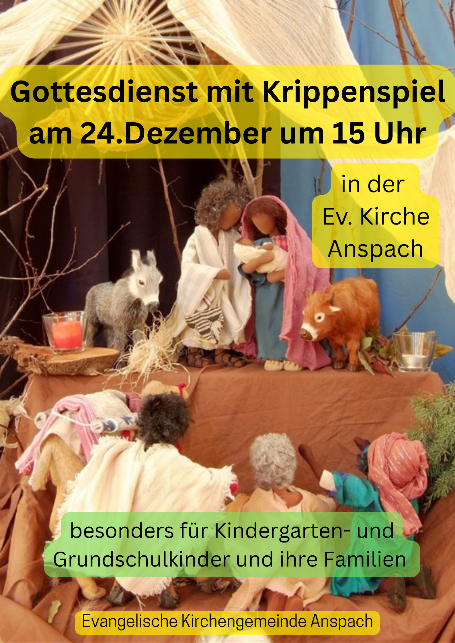 Krippenspiel für die Kleinen