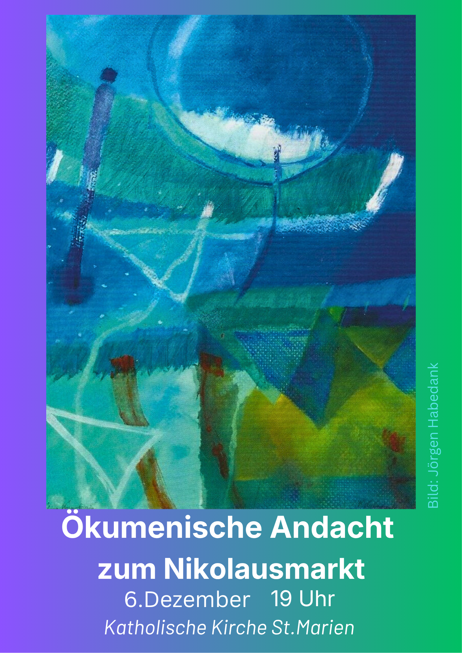 Andacht zum Nikolausmarkt in der kath. Kirche