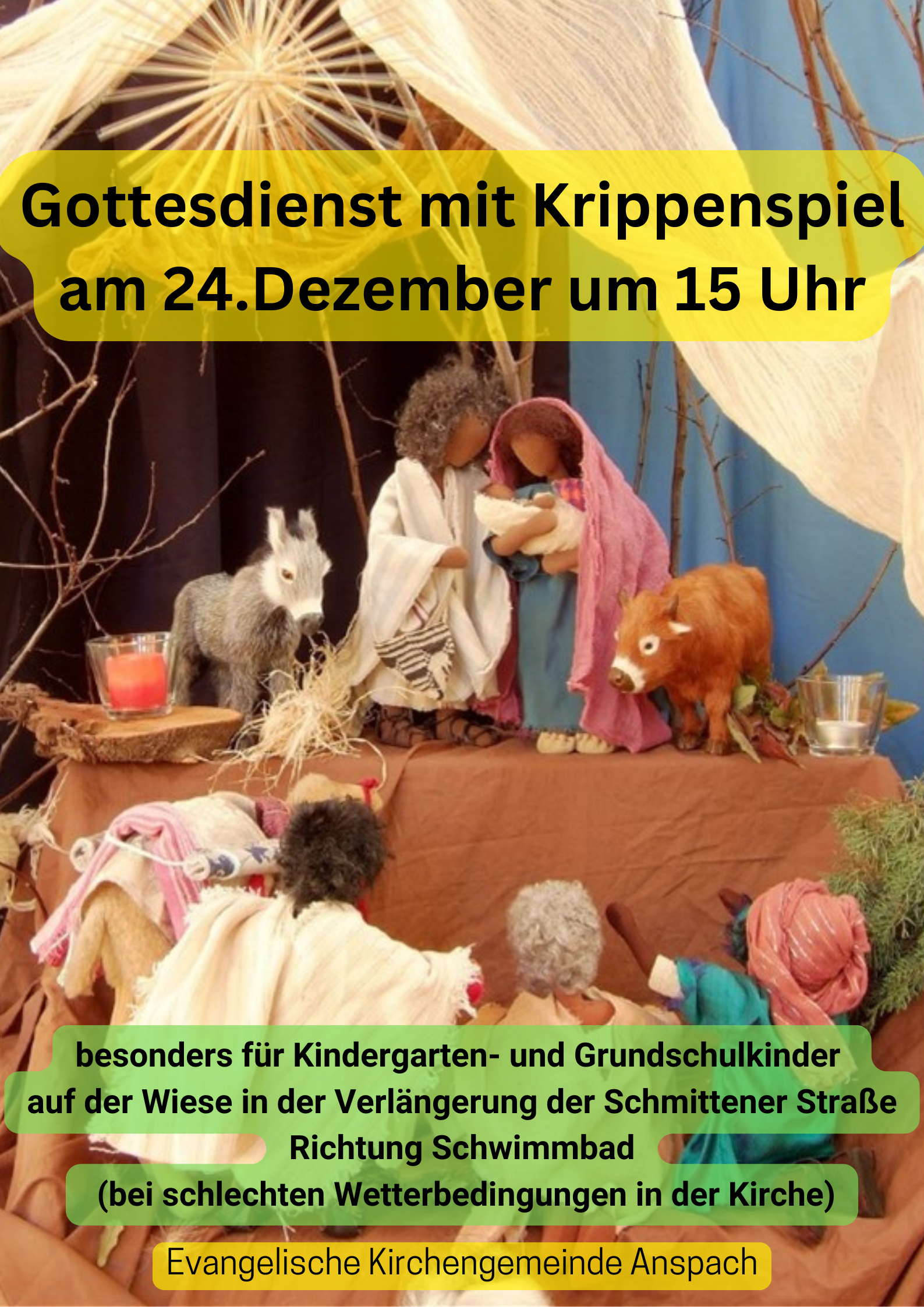 Krippenspiel für die Kleinen